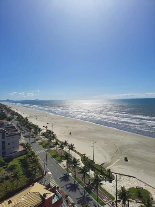 Apartamento Frente Para O Mar 6 Pessoas Com Estacionamento Praia Grande  Zewnętrze zdjęcie